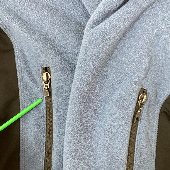 North End Zip Up Fleece Jacket Blue Size Large - Picture 9 of 9